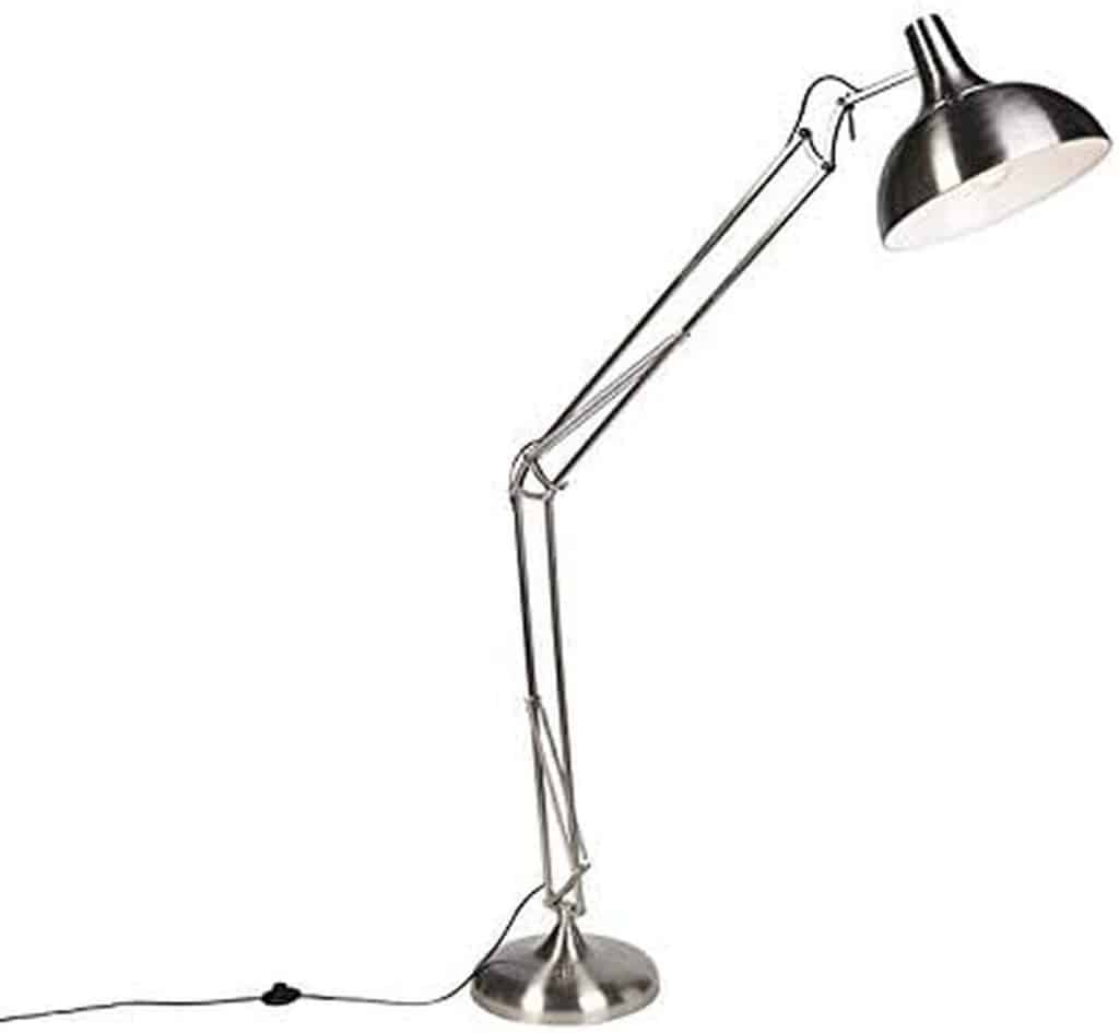 Avis sur le lampadaire Qazqa Hobby fl : style rétro en acier