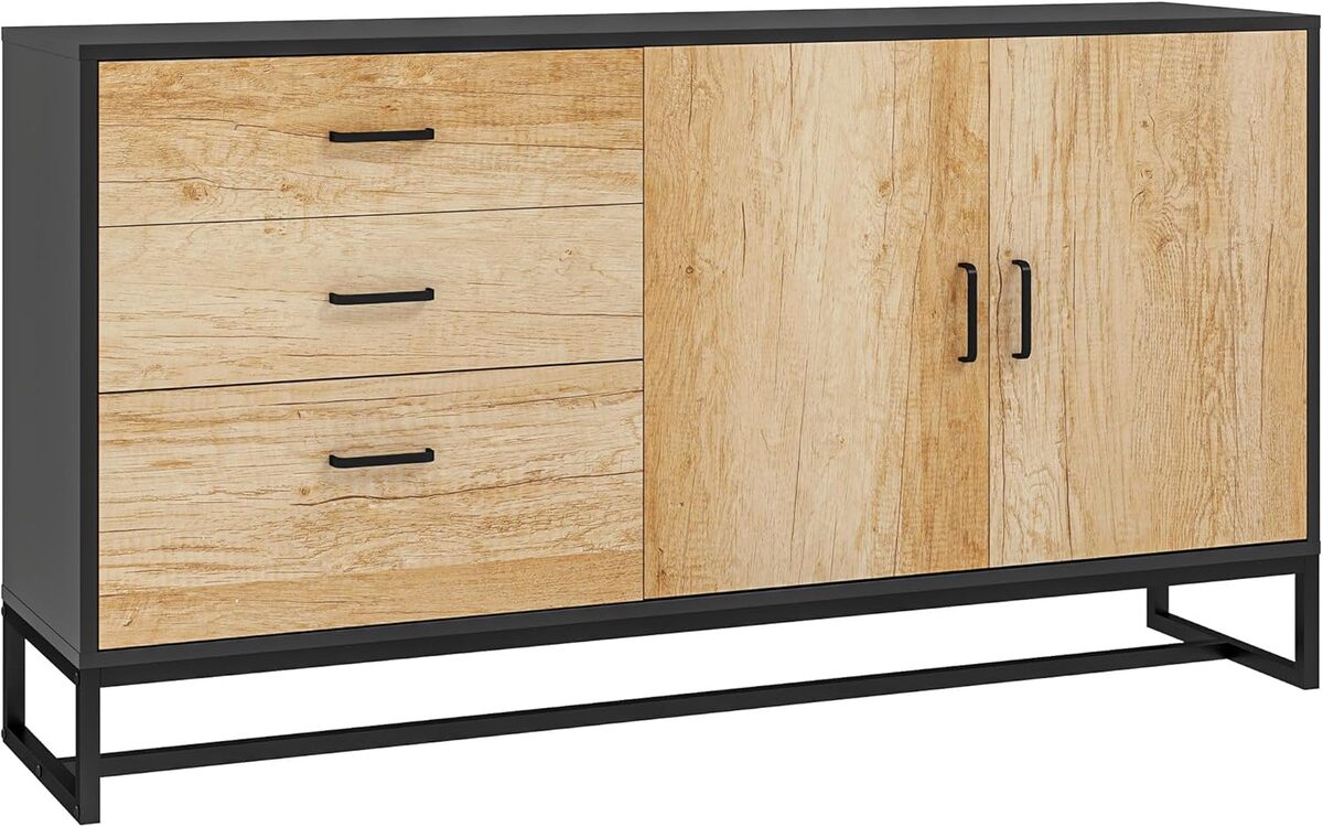 Test : buffet salon HOMCOM, meuble de rangement fonctionnel