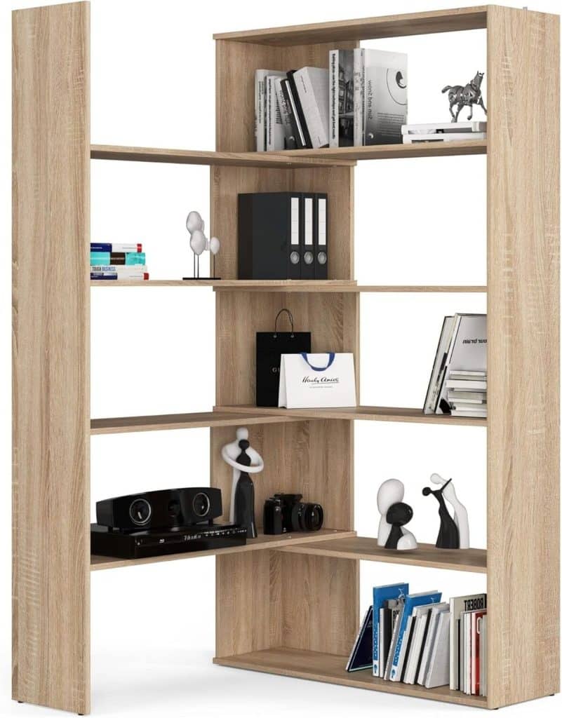 Test de la bibliothèque d'angle AKORD : élégance et praticité