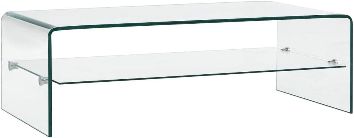 Test : table basse Festnight en verre trempé