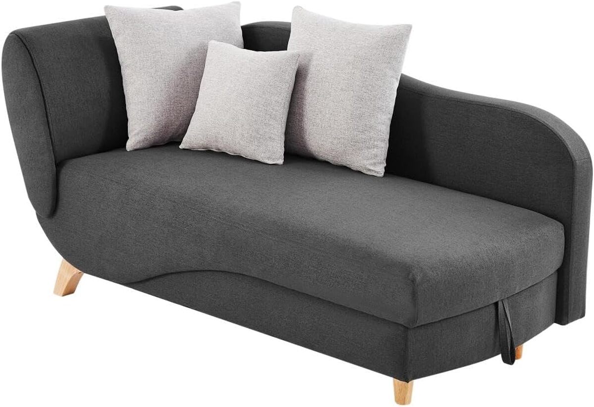 Avis sur la méridienne convertible Penelope de Vente-unique : confort et style anthracite