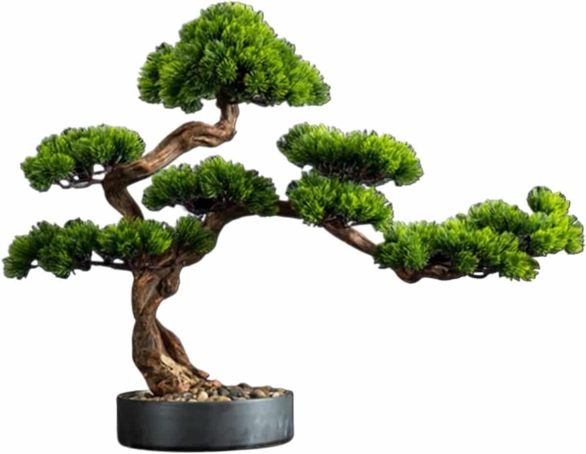 Avis sur le bonsaï artificiel réaliste 60x73 cm : un style chinois accueillant