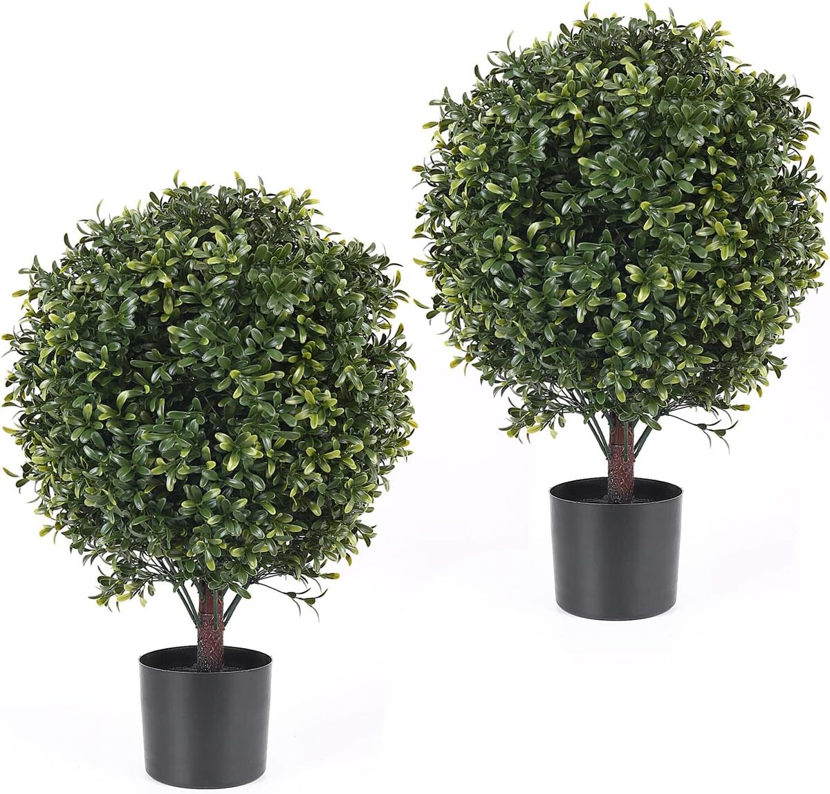 Avis sur les buis topiaires artificiels de 63, 5 cm dans pots