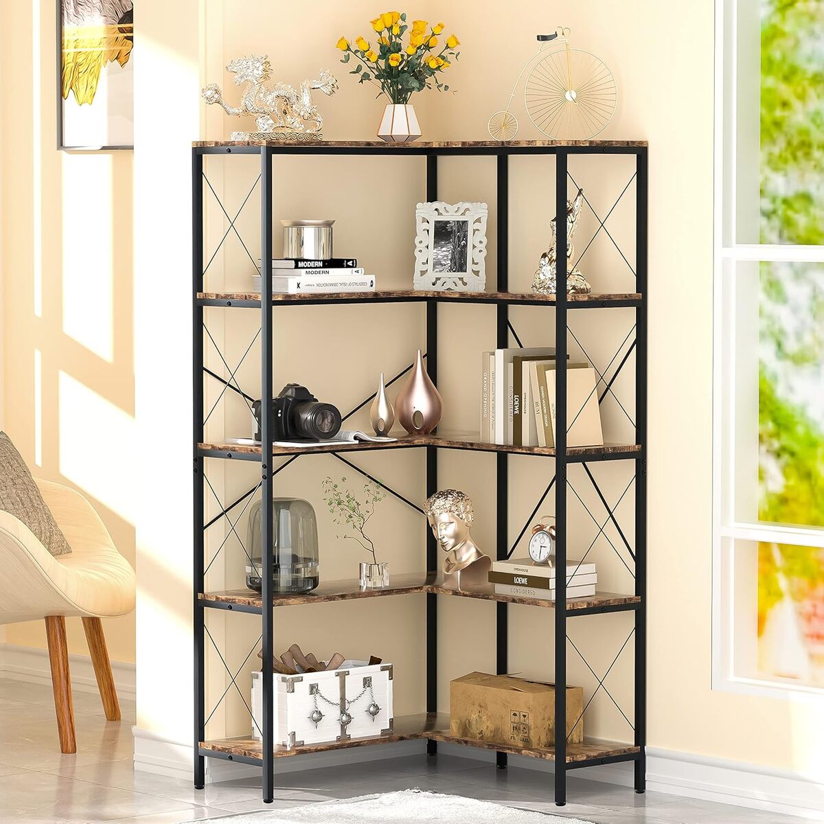 Test de la bibliothèque JoliJour : 5 niveaux de style industriel