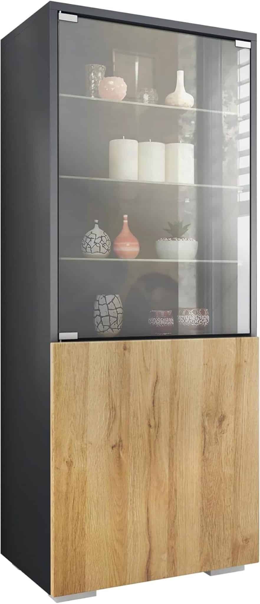 Test de la vitrine Vladon Granada : élégance et praticité