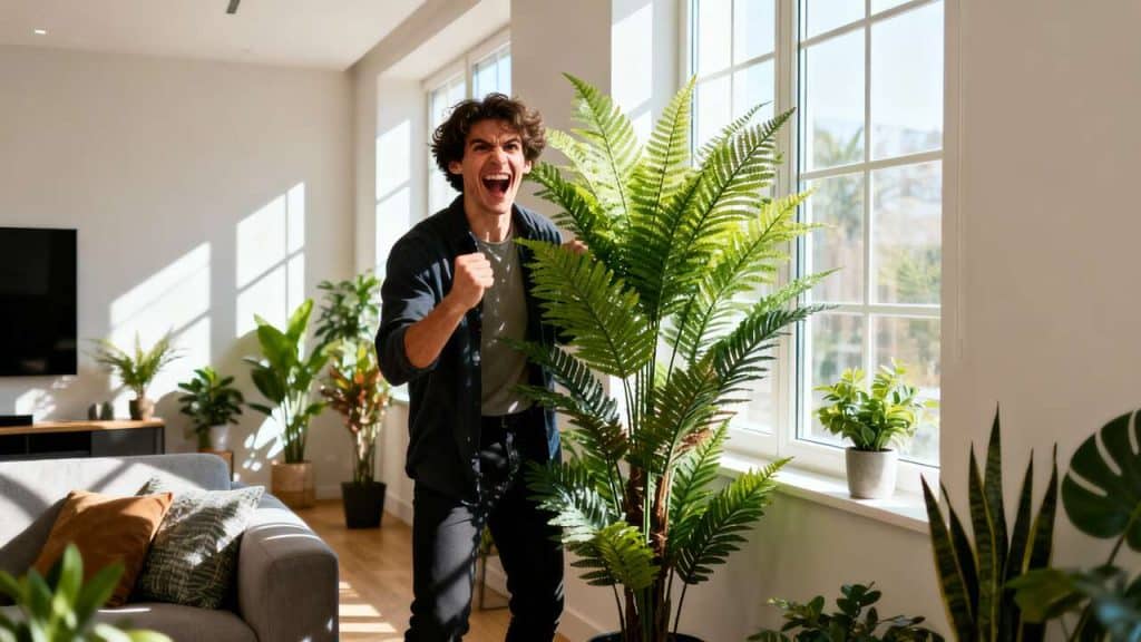 Tendances déco : les plantes artificielles qui subliment votre salon