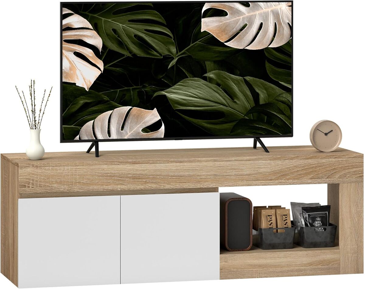 Test : meuble TV HOMCOM pour téléviseur jusqu'à 60 pouces