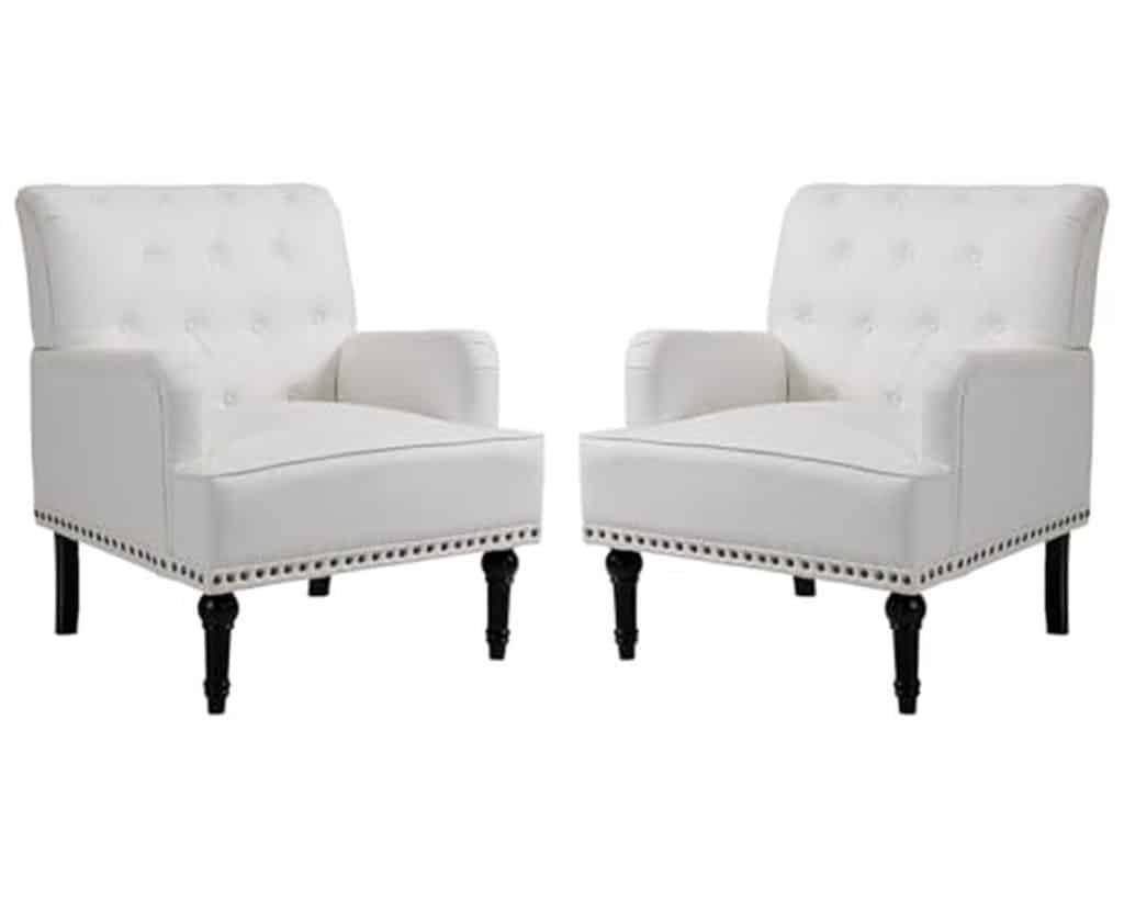 Avis sur les fauteuils scandinaves SEPNINE en cuir et bois