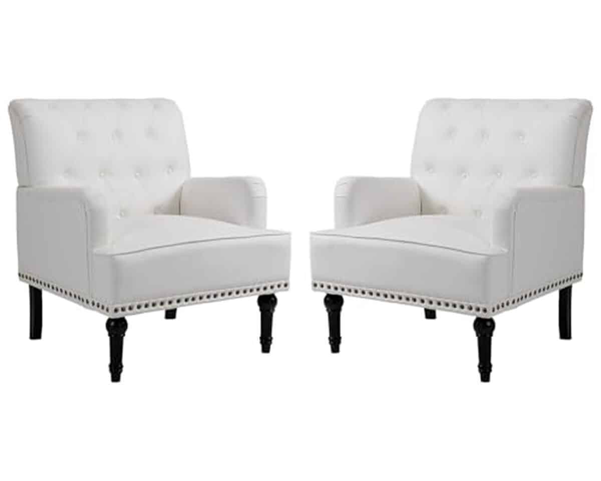Avis sur les fauteuils scandinaves SEPNINE en cuir et bois