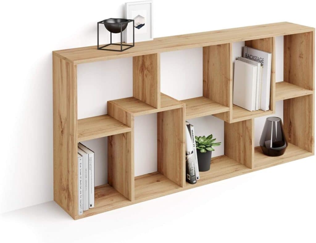 Test : bibliothèque XS Iacopo Mobili Fiver, élégance en bois rustique