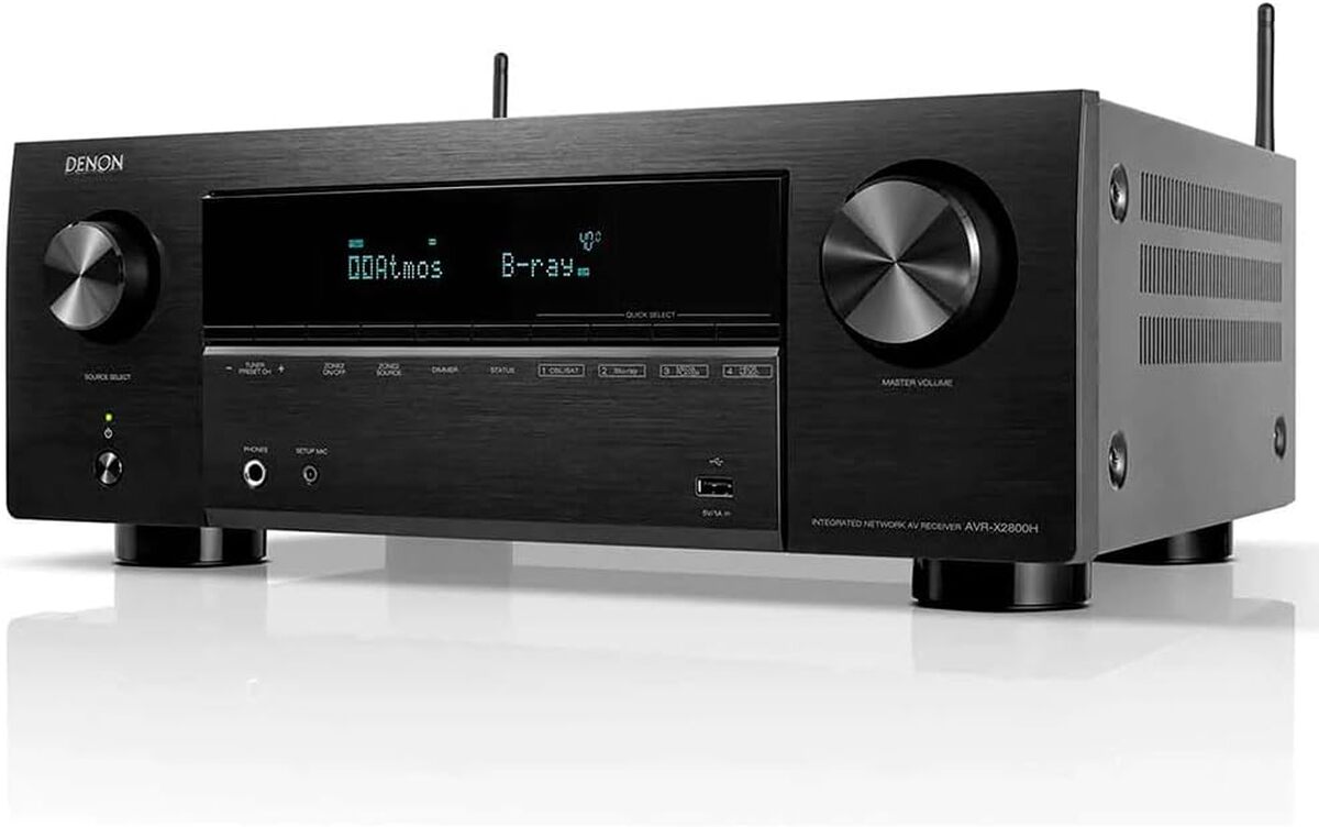 Test du Denon AVRX2800H : puissance et performance en noir