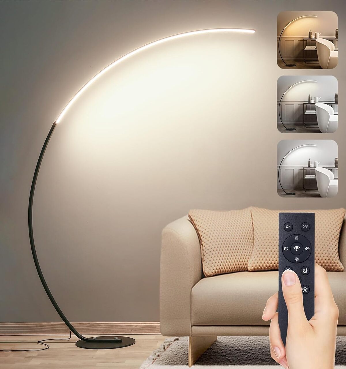 Test du lampadaire Aanyhoh LED dimmable : élégance et fonctionnalité