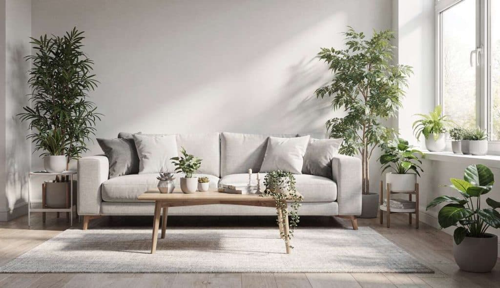 Plantes artificielles : comment les sélectionner pour votre salon ?