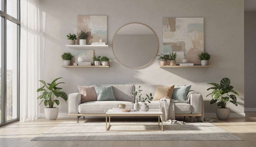 Idées de décoration murale pour votre salon