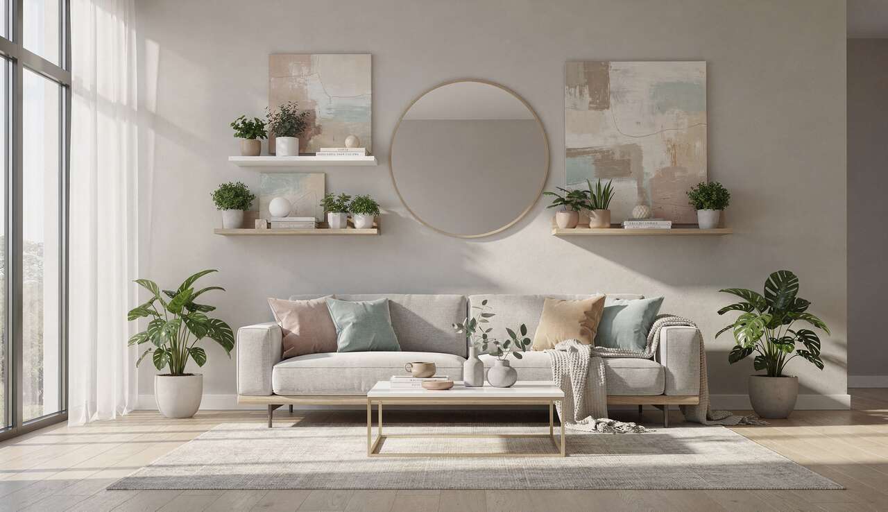 Idées de décoration murale pour votre salon