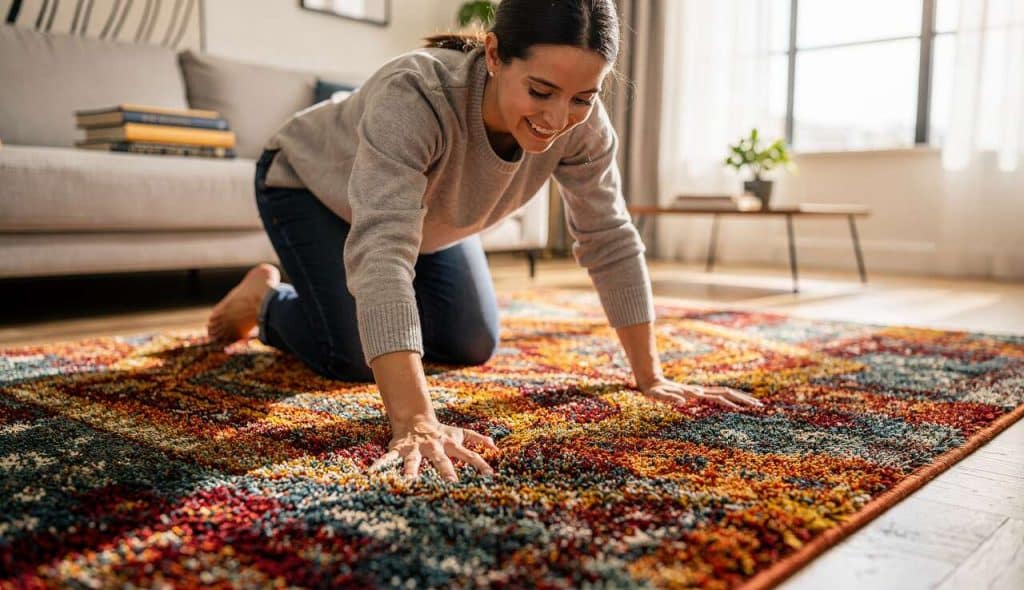 Guide des matériaux : choisir le meilleur tapis pour votre salon