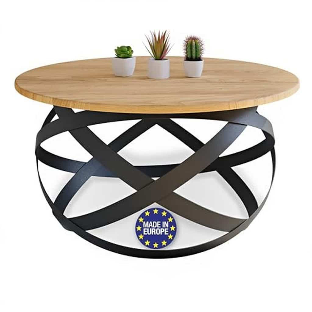 Avis : table basse Lumarc Firenze ronde, élégance industrielle